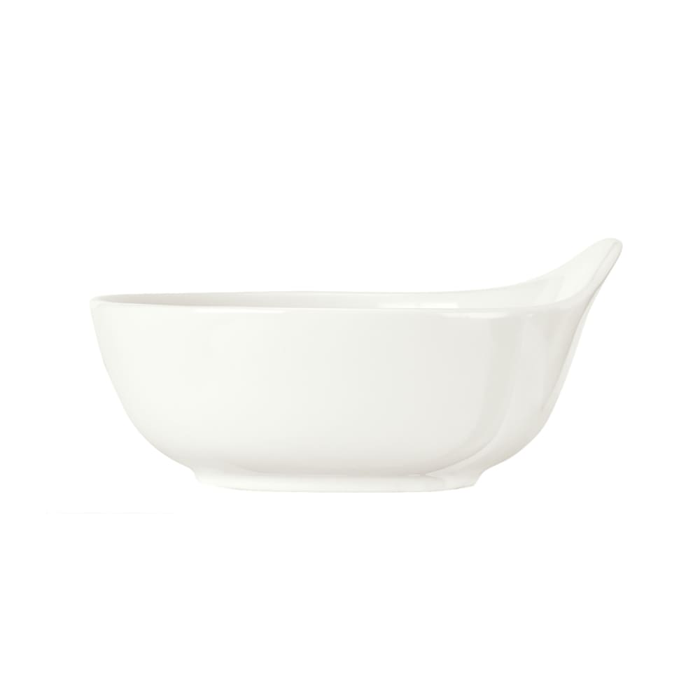 Libbey 905356112 4 1/2 oz Round Royal Rideau Pyramid Bowl - Handle, White