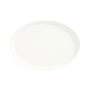Libbey 905356302 13 1/4" x 9-1/2" Oval Slenda Tray - Porcelain, White Royal Rideau™ thumbnail 2