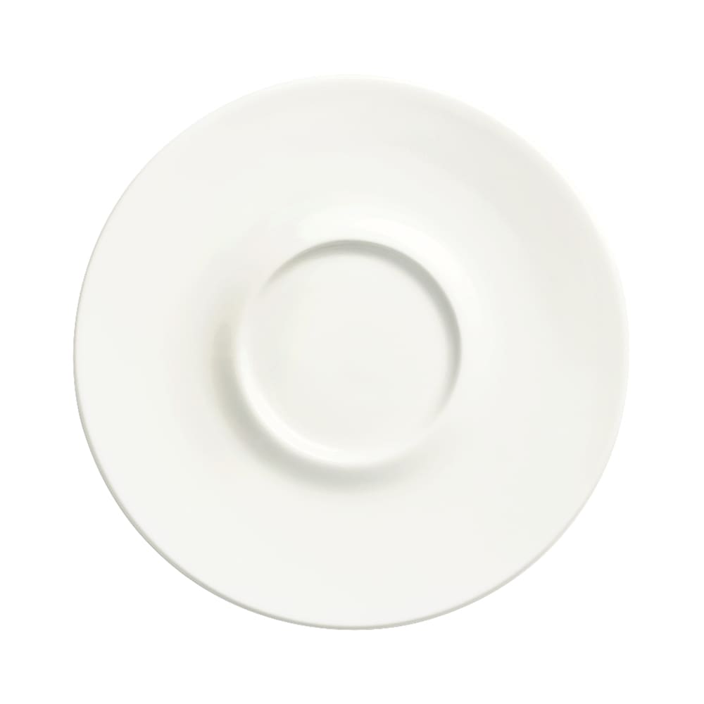 Libbey 905356590 5 1/8" Round Royal Rideau Saucer - Slenda, White