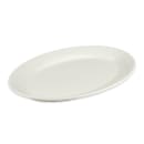 Libbey 905356822 11-3/4" x 1-1/4" Oval Slenda Platter - Porcelain, White Royal Rideau™ thumbnail 3