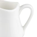 Libbey 905356907 3 oz Slenda® Creamer - Glazed Porcelain, White Royal Rideau™ thumbnail 5