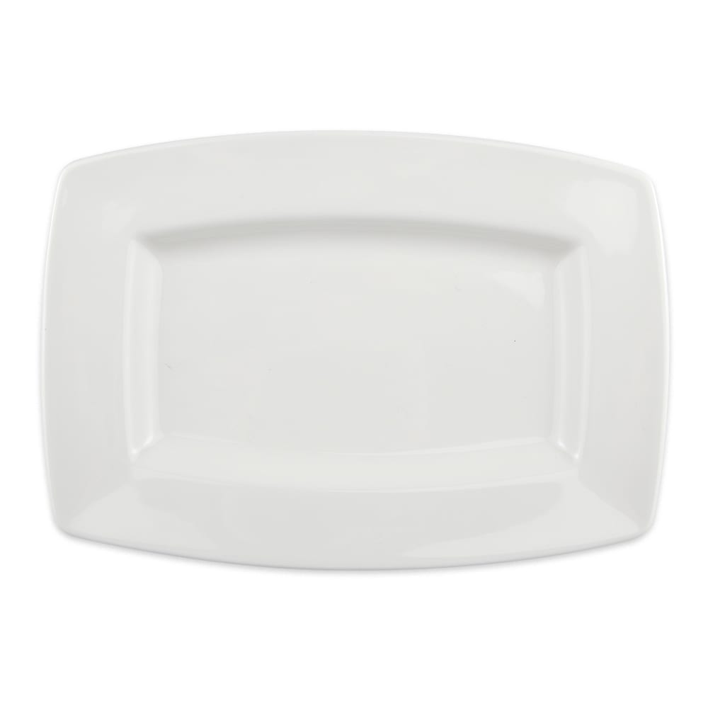 Libbey 905356957 10" Rectangular Plate w/ Slenda Pattern & Shape, Royal Rideau Body