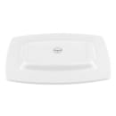 Libbey 905356957 10" Rectangular Plate w/ Slenda Pattern & Shape, Royal Rideau Body thumbnail 5