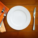 Libbey 911194005 7 5/8" Round Plate w/ Reflections Pattern & Shape, Alumawhite Body thumbnail 2