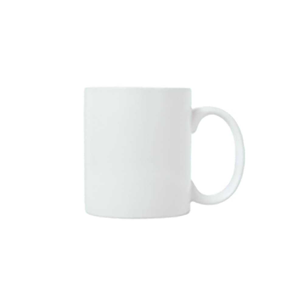 Libbey 911194025 13 oz Mug w/ Reflections Pattern & Shape, Alumawhite Body