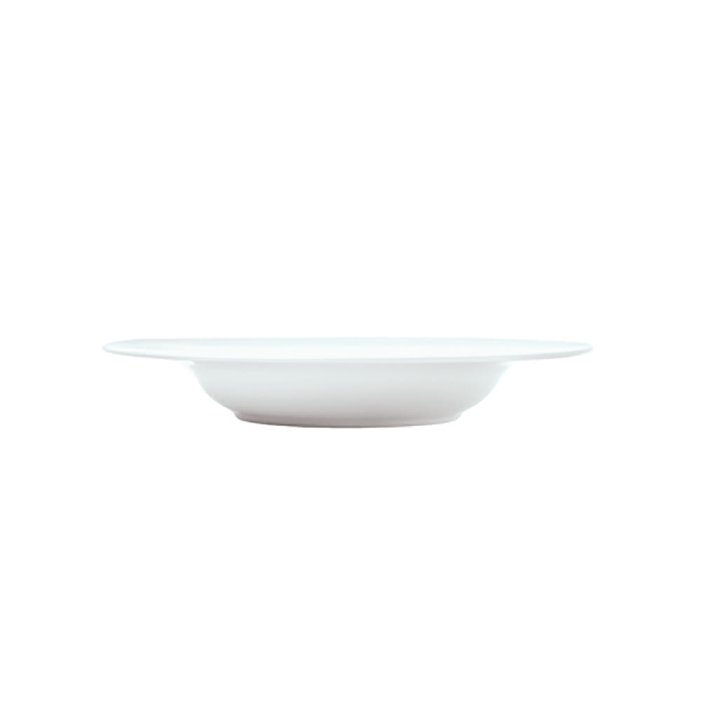 Libbey 911194029 25 oz Round Pasta Bowl w/ Reflections Pattern & Shape, Aluma White™ Body