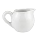 Libbey 911194034 5 1/2 oz Reflections™ Creamer - Porcelain, Aluma White™ thumbnail 2
