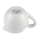 Libbey 911194034 5 1/2 oz Reflections™ Creamer - Porcelain, Aluma White™ thumbnail 3