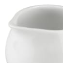 Libbey 911194034 5 1/2 oz Reflections™ Creamer - Porcelain, Aluma White™ thumbnail 4