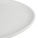 Libbey 911194408 12-1/4" x 9" Oval Reflections Platter - Porcelain, Aluma White thumbnail 4