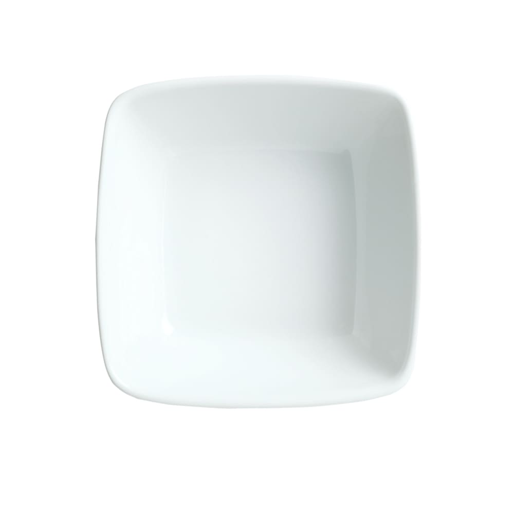 Libbey 911194430 23 oz Square Bowl w/ Reflections Pattern & Shape, Alumawhite Body