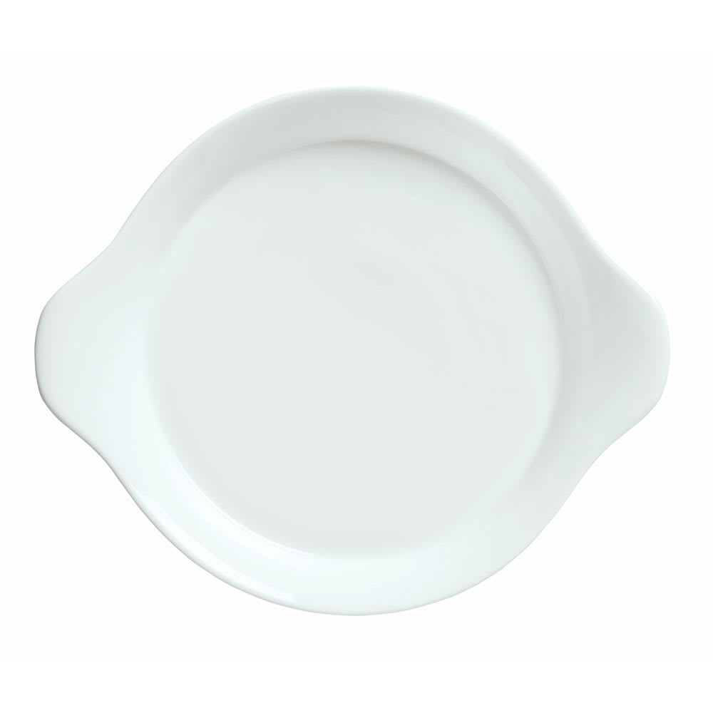 Libbey 911194442 12" Round Handled Dish w/ Reflections Pattern & Shape, Alumawhite Body