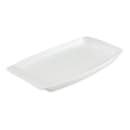 Libbey 911194491 13-1/4" x 7-1/2" Rectangular Chef's Selection Tray -Porcelain, Aluma White thumbnail 3