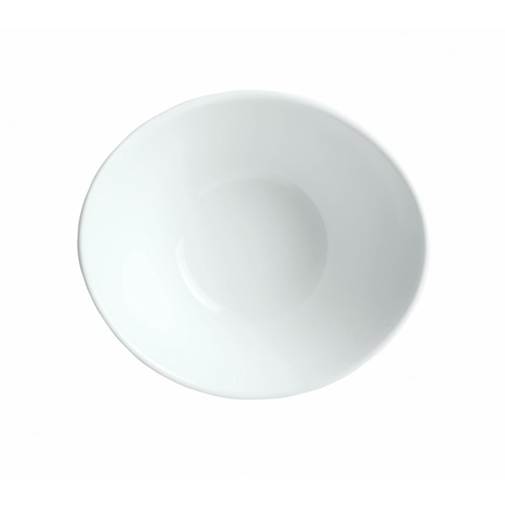 Libbey 911194601 5 1/8" Oval Infinity Bowl w/ Reflections Pattern & Shape, Alumawhite Body