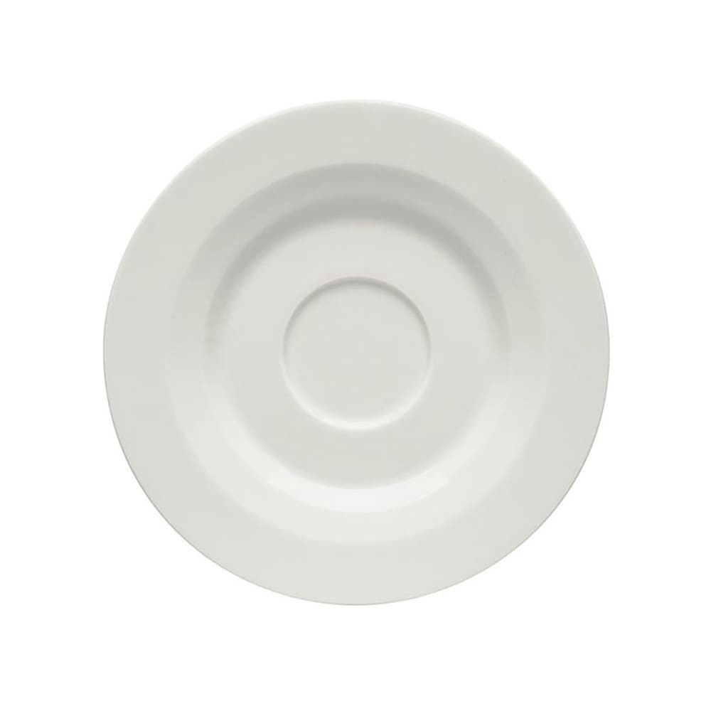 Schonwald 6 1/2" Round Allure Espresso Saucer - Porcelain, Bone White (9126919)
