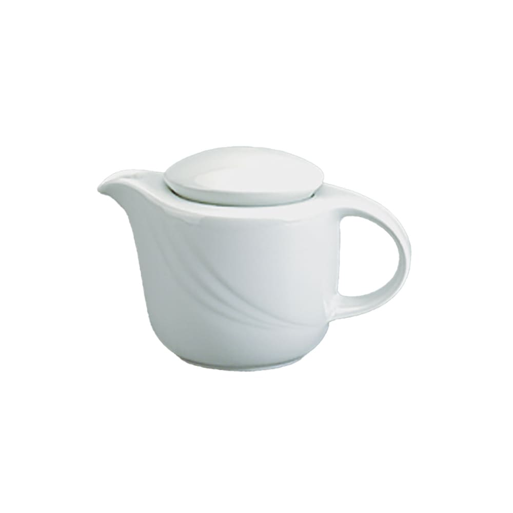 Libbey 9184335 12 oz Schonwald Teapot - Donna, Porcelain, White
