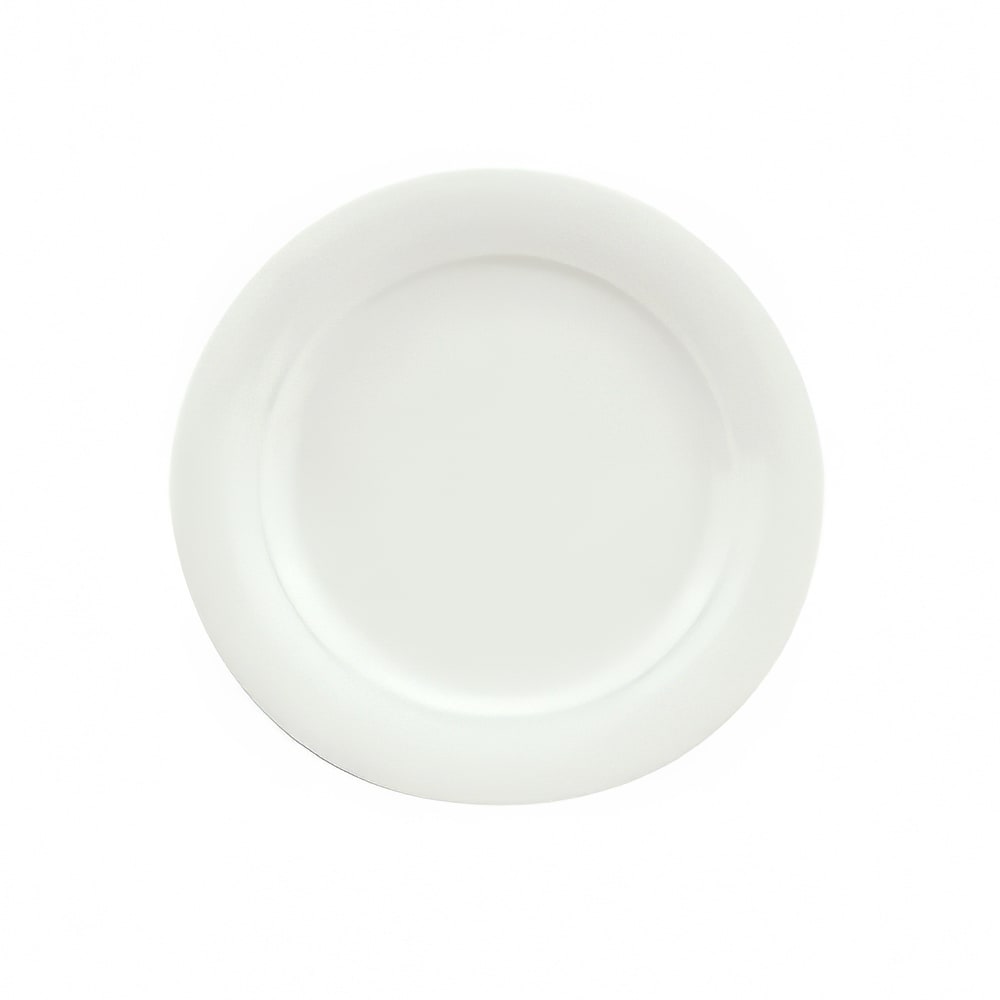 Schonwald 12 1/4" Round Porcelain Plate - Avanti Gusto Pattern, White (9190031)
