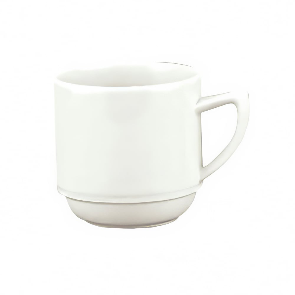 Schonwald 9 1/2 oz Porcelain Mug - Avanti Gusto Pattern, White (9195628)