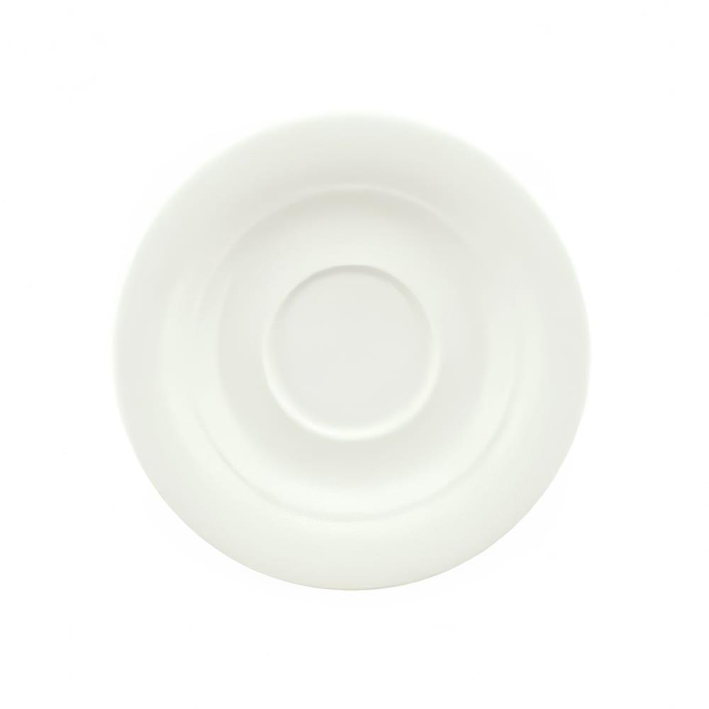 Schonwald 6 1/4" Round Porcelain Saucer - Avanti Gusto Pattern, White (9196918)