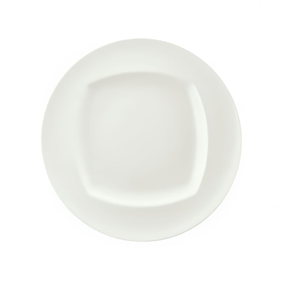 Schonwald 7 7/8" Round Porcelain Plate - Event Pattern, White (9320020)