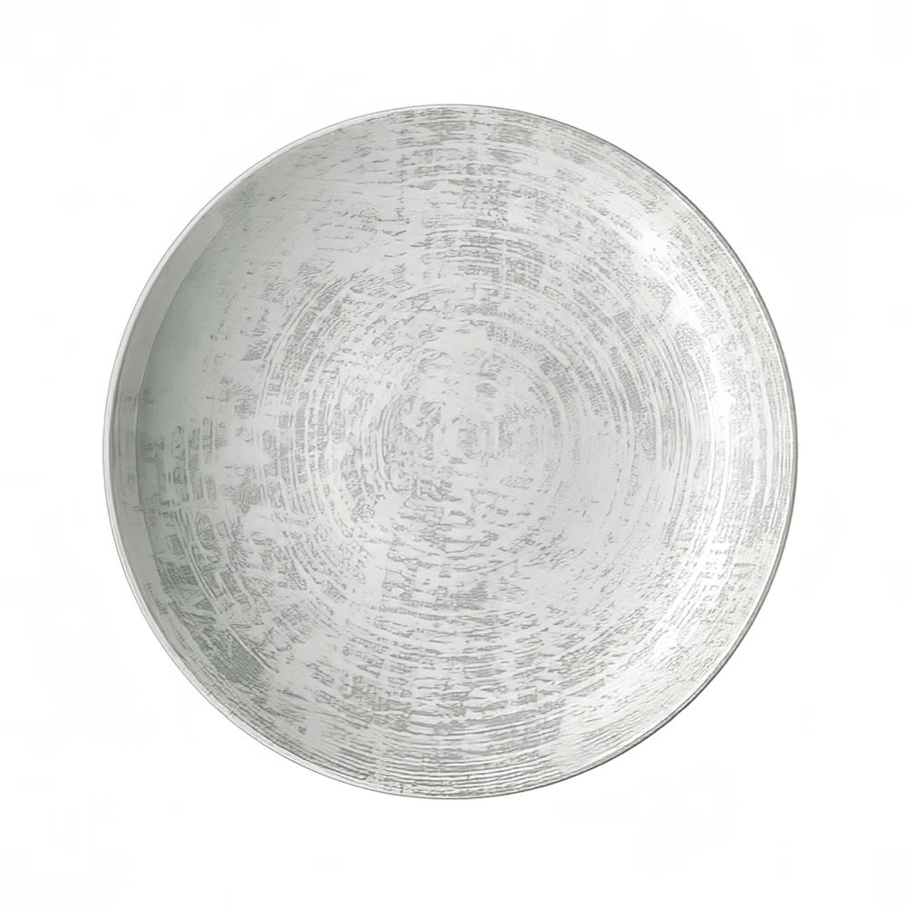Schonwald 7 7/8" Round Shabby Chic Plate - Coupe, Porcelain, Structure Gray (9331221-63070)