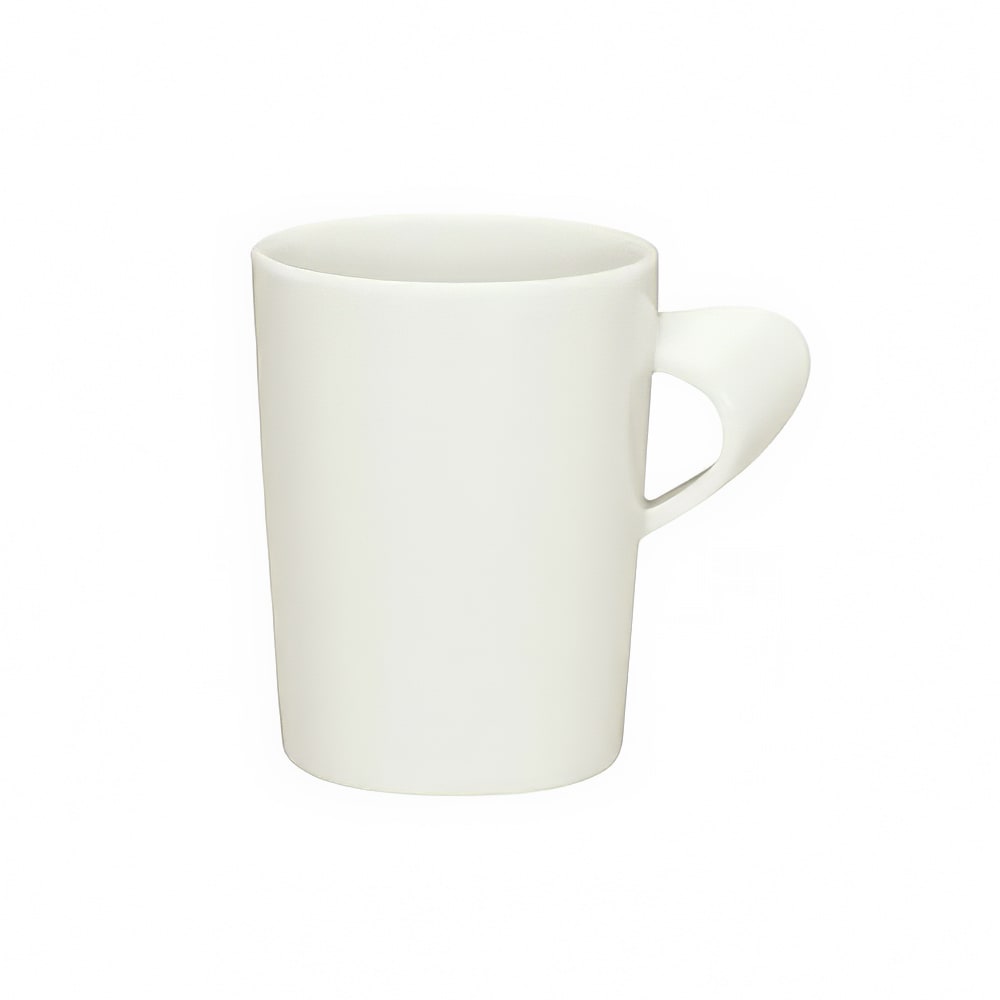 Schonwald 8 1/4 oz Porcelain Cup - Creative Complements Pattern, White (9355275)
