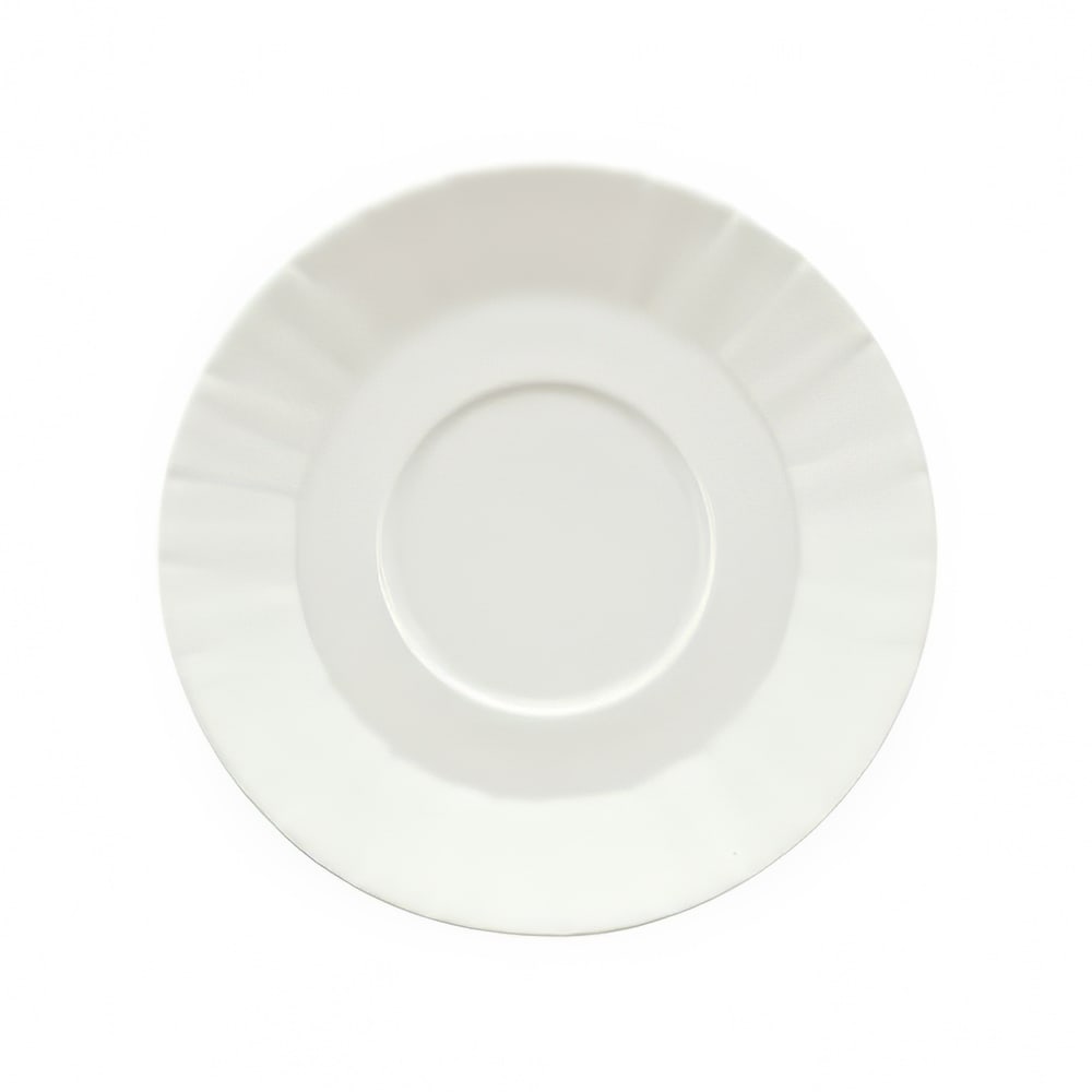 Schonwald 4 5/8" Round Porcelain Saucer - Character Pattern, White (9366959)