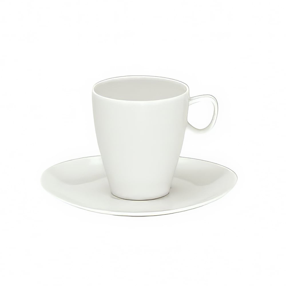 Schonwald 1 1/2" Round Espresso Cup w/ 3 1/2 oz Capacity, Porcelain, Schonwald, Continental White (9395160)
