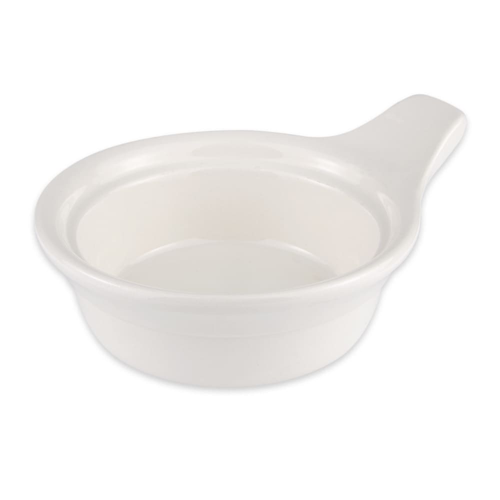 Libbey 950027720 6 oz Round Casablanca® Casserole Dish - Porcelain, Flint