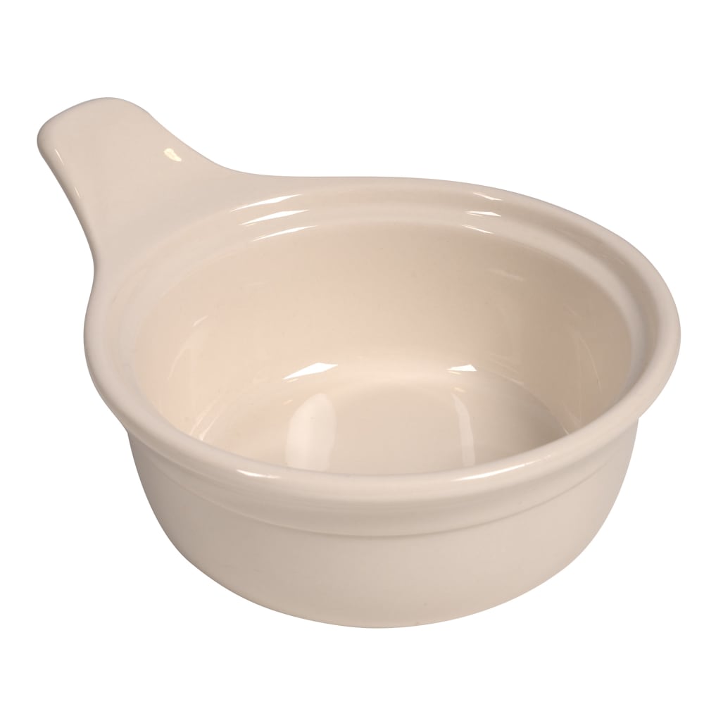Libbey 950027722 15 oz Round Casablanca® Porcelain Casserole Dish, Flint