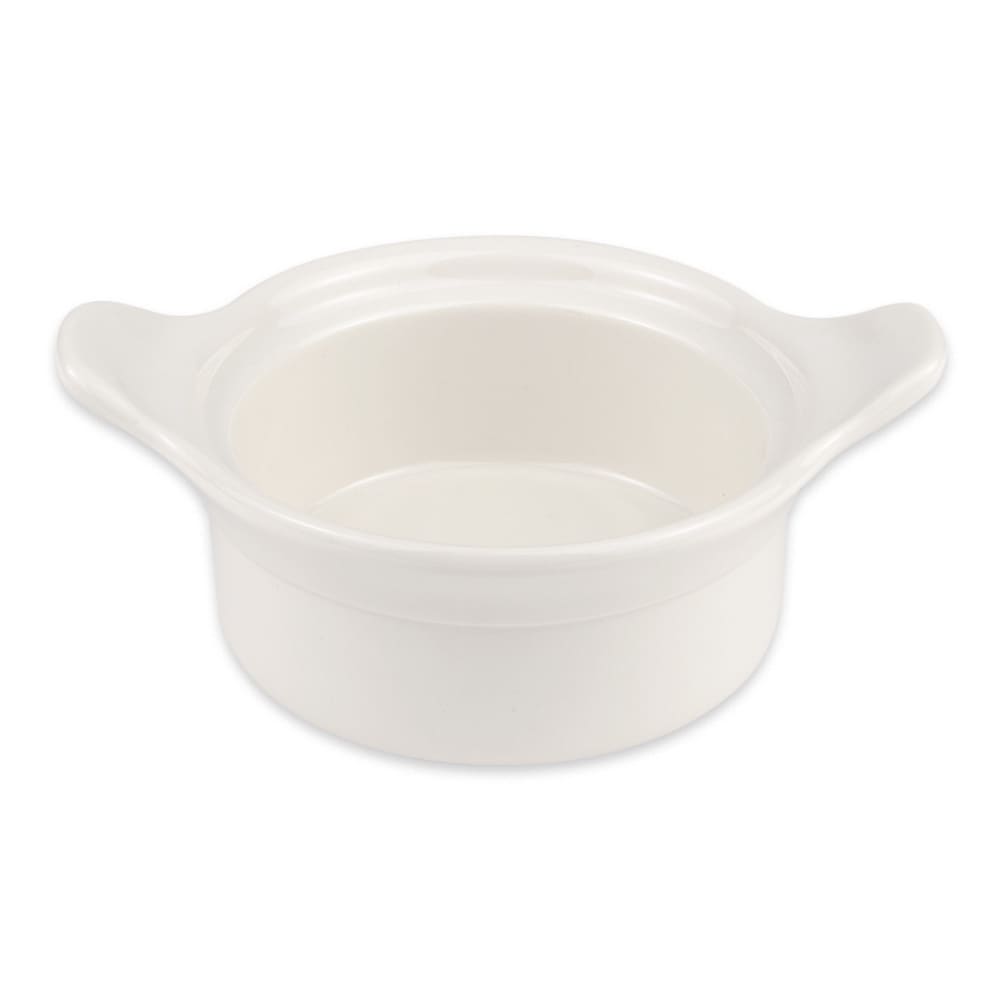 Libbey 950027733 8 oz Round Casablanca® Casserole Dish - Porcelain, Flint