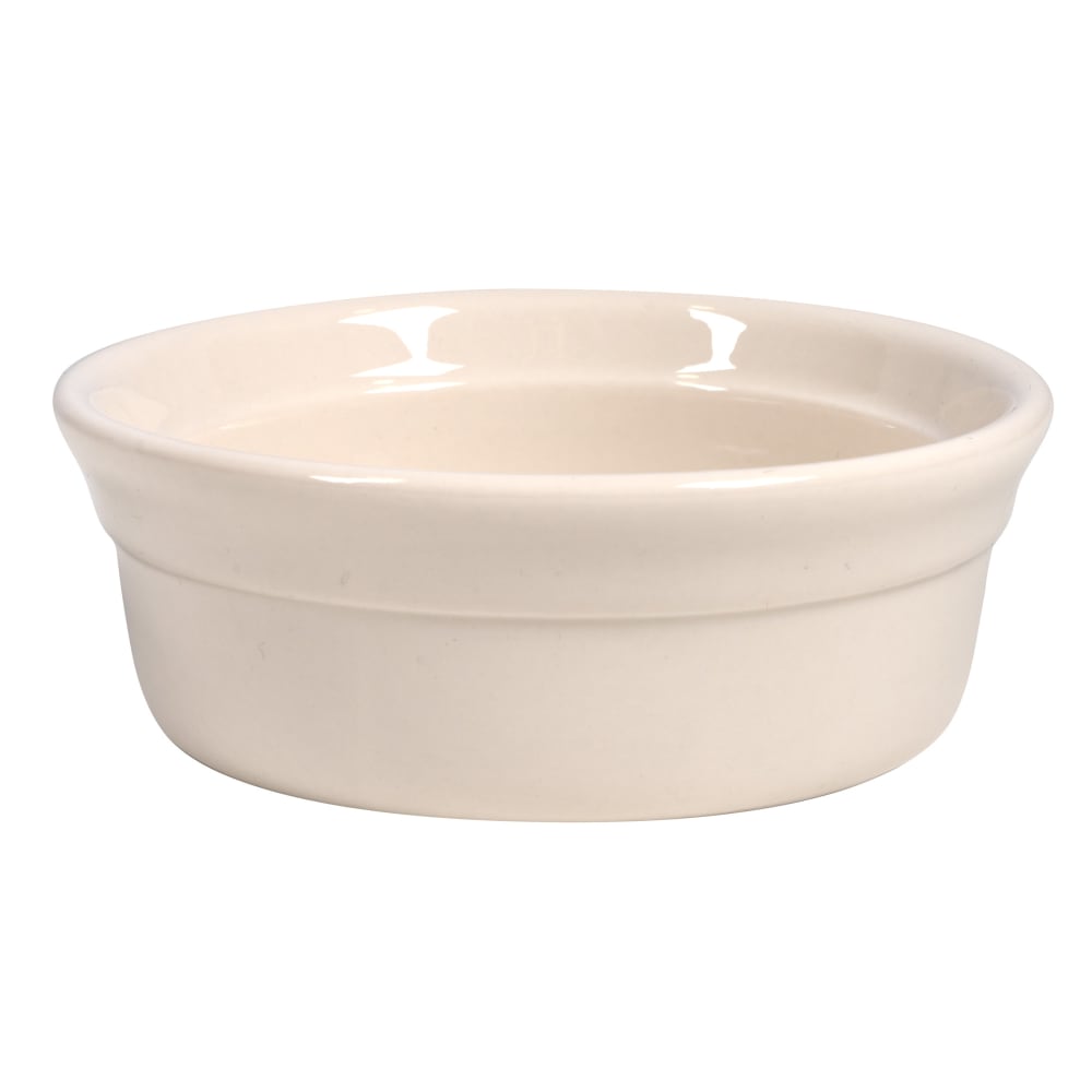 Libbey 950027738 6 oz. Round, China Pot Pie Dish, Flint