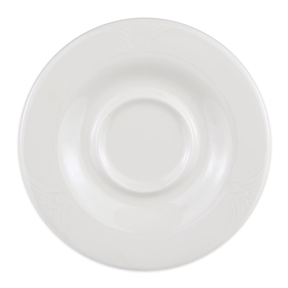 Libbey 950041436 5 5/8" Round Saucer w/ Cafe Royal Pattern, Royal Rideau