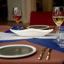 Libbey 950086793 10 5/8" Square Plate, Coupe, w/ Flint Pattern & Body Color thumbnail 2