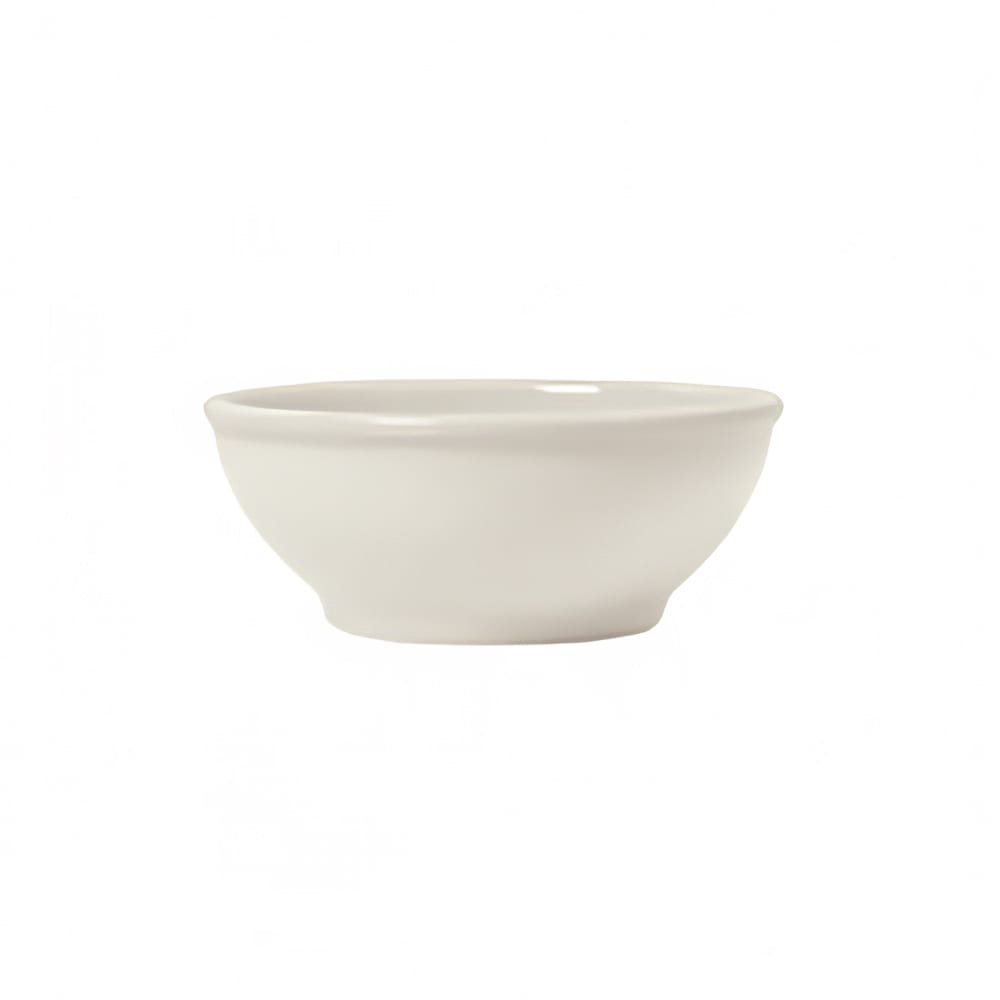 Libbey 951250250 18 3/8 oz Round Flint Oatmeal/Nappy Bowl - Porcelain, Flint