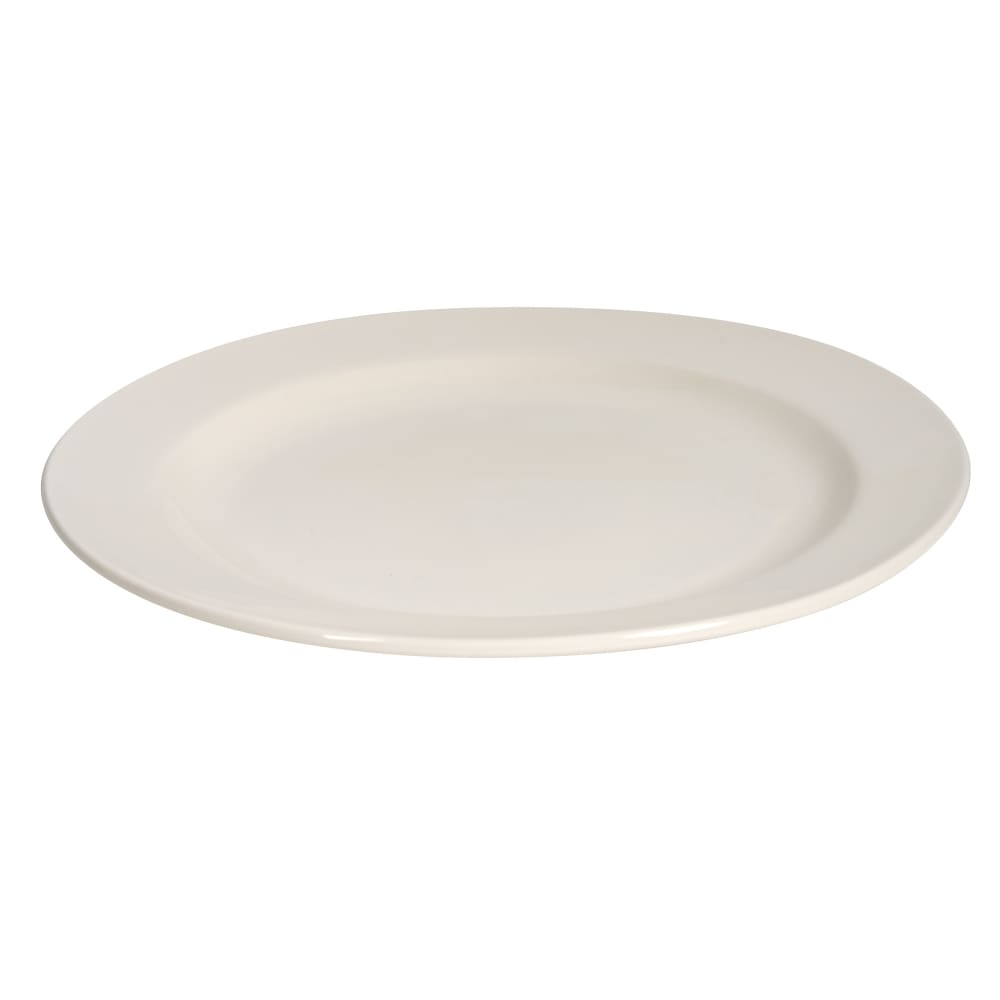 Libbey 951250333 10 5/8" Round Plate w/ Rolled Edge, Flint Pattern, Frama Shape
