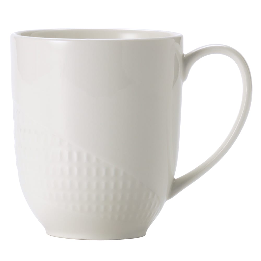 Libbey 968001572 12 oz Zipline Mug - Porcelain, White