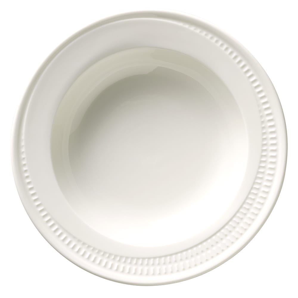 Libbey 968001740 14 oz Round Zipline Soup Bowl - Porcelain, White