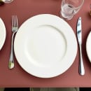 Libbey 987659372 6 1/4" Round Plate w/ Wide Rim, Silk Pattern & Royal Rideau Body thumbnail 2