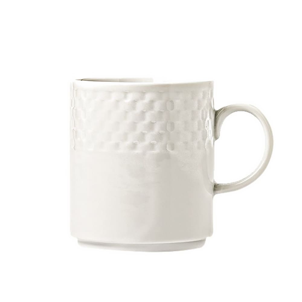 Libbey 999013572 12 oz Eos Constellation Mug - Porcelain, Lunar White