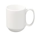 Libbey 999023300 8 1/2 oz Porcelain Coffee Mug, Lunar White thumbnail 2
