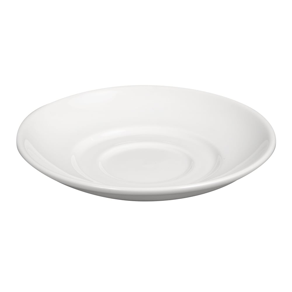 Libbey 999023500 6" Round Constellation Saucer - Porcelain, Lunar White