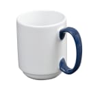 Libbey 999024300 8 1/2 oz Porcelain Coffee Mug, Lunar White thumbnail 3