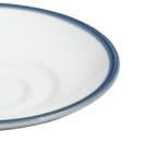 Libbey 999024500 6" Round Porcelain Saucer, Lunar White thumbnail 4