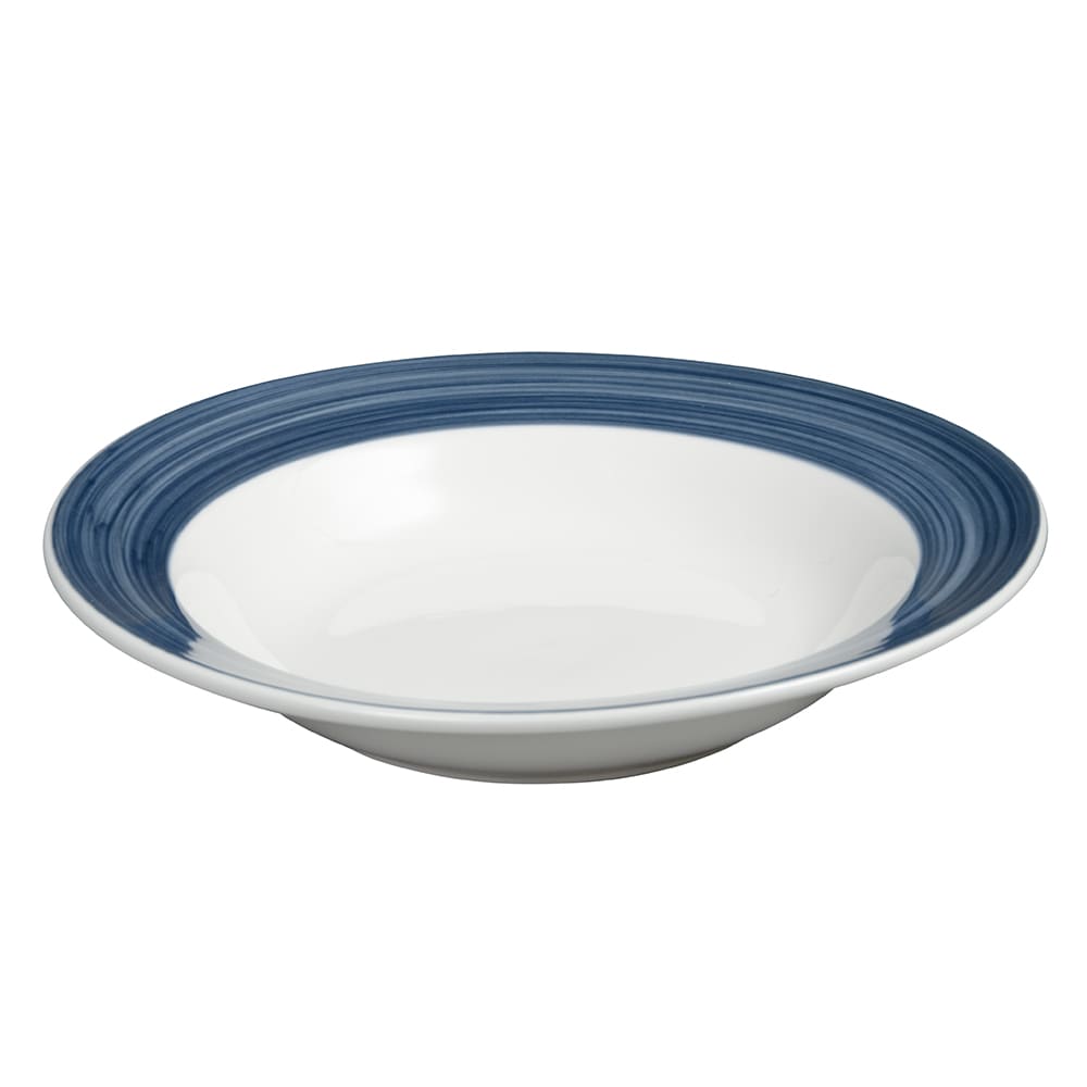 Libbey 999024740 9 1/4" Round Porcelain Bowl, Lunar White