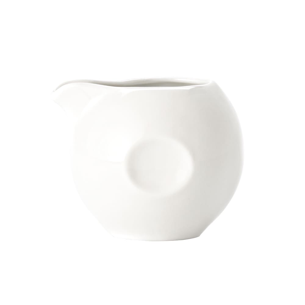 Libbey 999333030 6 oz Constellation™ Universal Accessories Creamer - Glazed Porcelain, Lunar White™