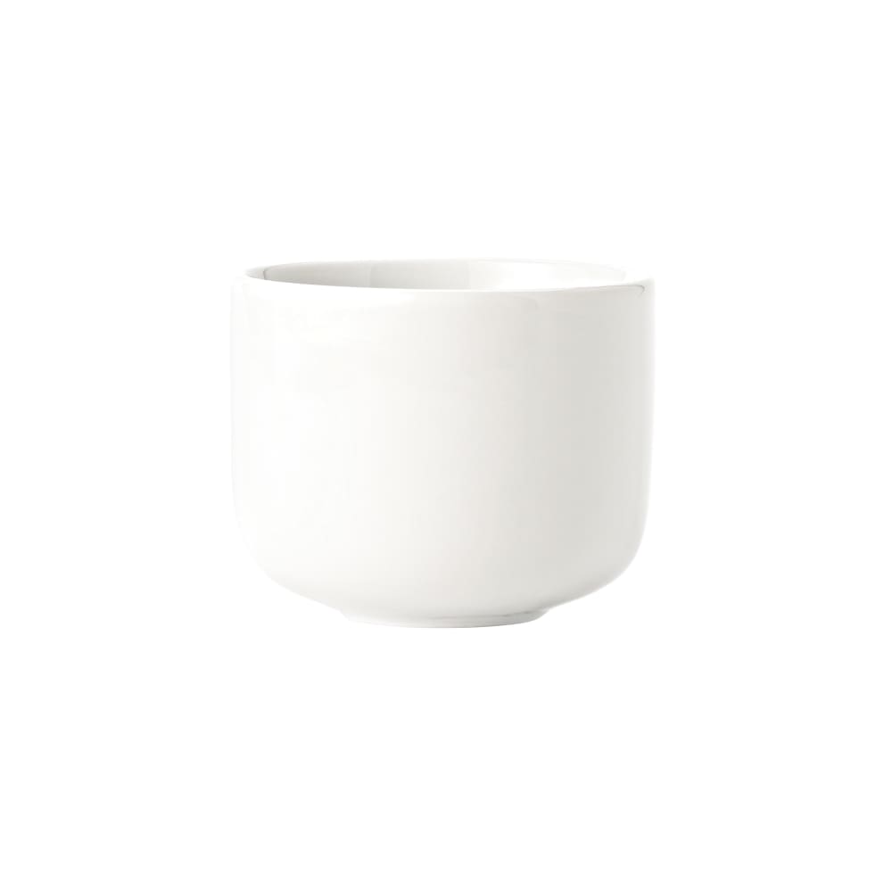 Libbey 999333113 Round Sugar Caddy - Porcelain, Lunar White