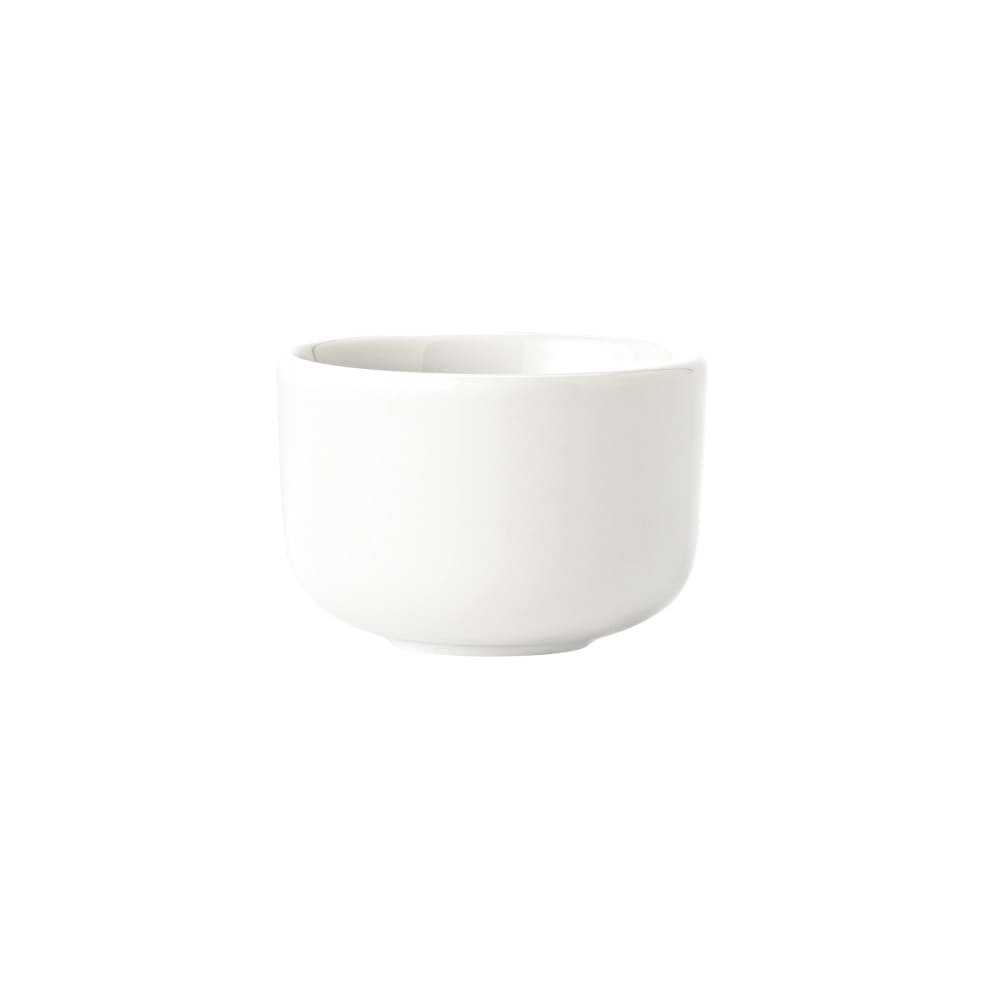 Libbey 999333482 3 oz Constellation Sauce Dish - Porcelain, Lunar White