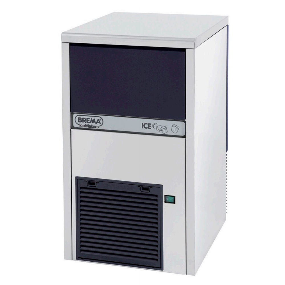 Eurodib CB249A 15 3/8"W Brema® Top Hat Undercounter Ice Machine - 55 lbs/day, Air Cooled