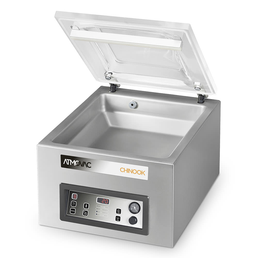 Eurodib CHINOOK14 Atomvac Countertop Vacuum Pack Machine w/ 13 1/2" Seal Bar - Stainless, 120v